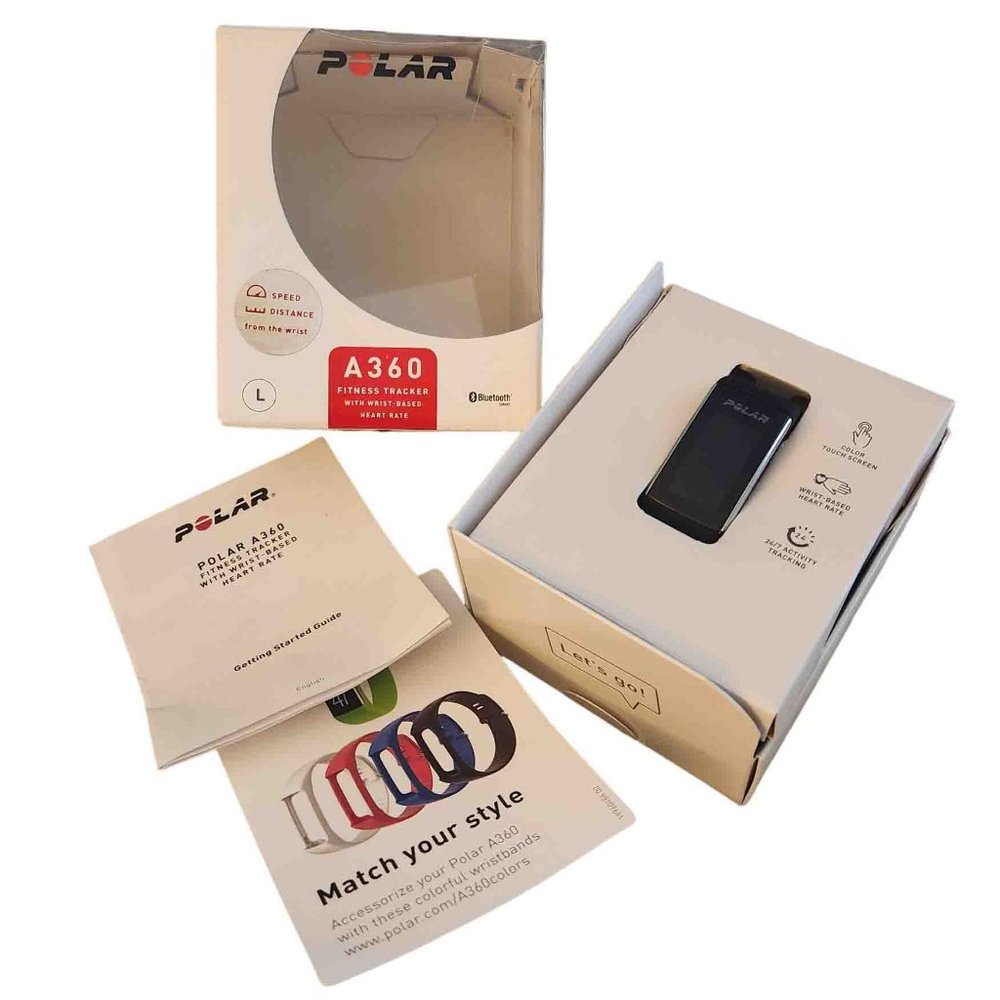 Polar A360 Fitness Tracker, Bluetooth Smart Wrist-Based Heart Rate